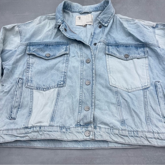 Pilcro Colorblock Denim Jacket - Picture 4 of 6